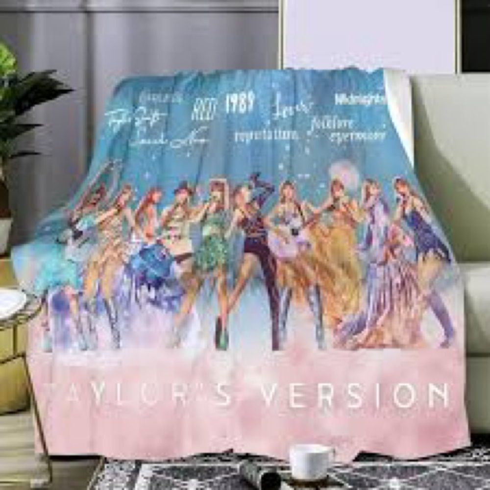 Taylor Swift Multicolor Blanket